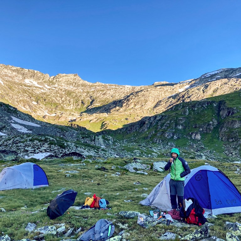 Tour du Mont Blanc en bivouac - jour 3