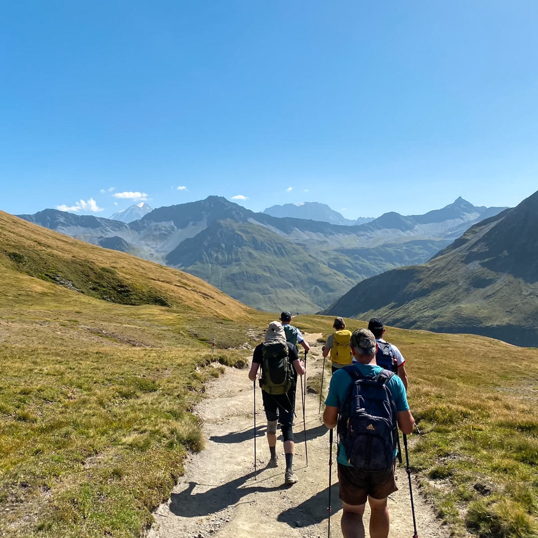 Tour du Mont Blanc en bivouac - jour 5