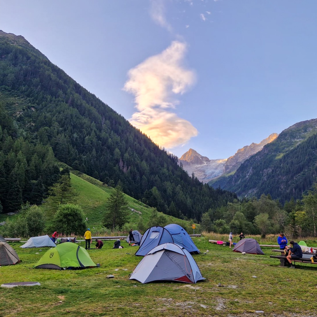 Tour du Mont Blanc en bivouac - jour 6