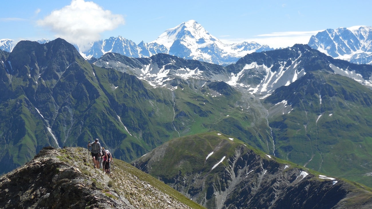 tour du mont blanc avec un guide